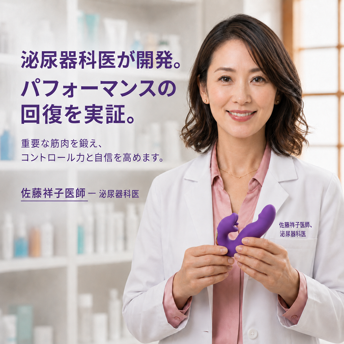 Rinone™ 4つの機能搭載 骨盤底筋アクティベーター